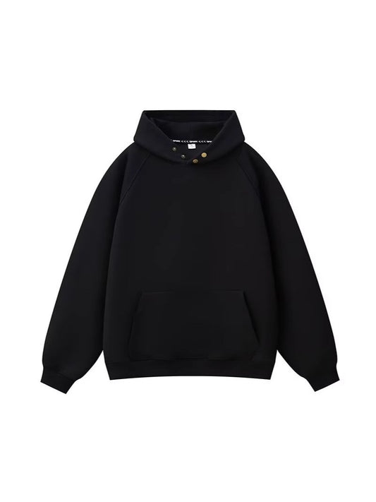 Hooded sweatshirt with zipper jacket